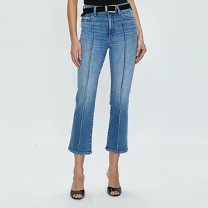 Pistola Lennon High Rise Crop‎ Boot Cut Seam Front Jeans Size 31